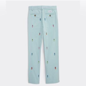 NWT kids Vineyard Vines BREAKER Pants with Embroidered size 10